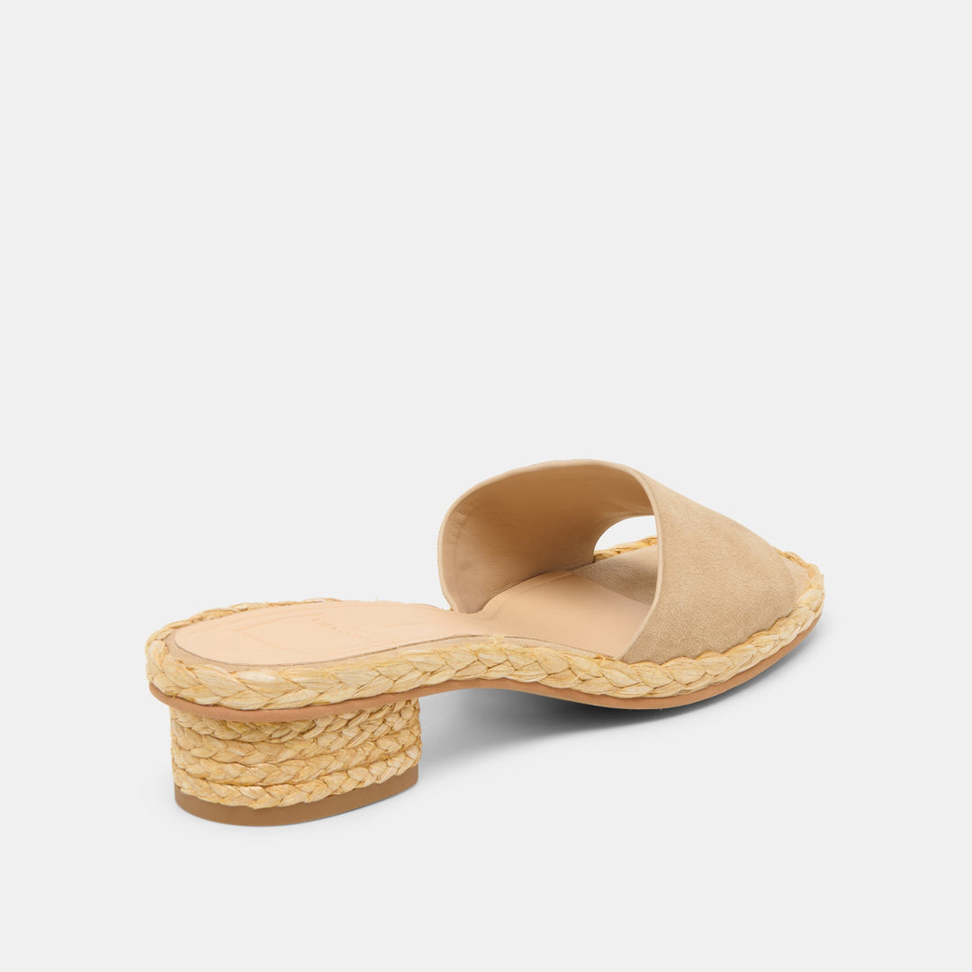Dolce Vita Dixi Sandals in Camel Suede