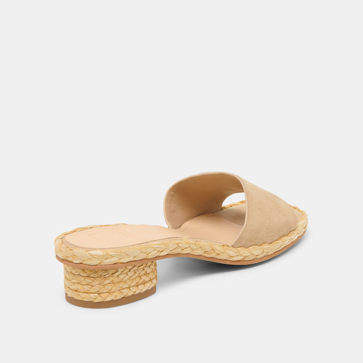Dolce Vita Dixi Sandals in Camel Suede