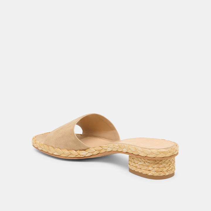 Dolce Vita Dixi Sandals in Camel Suede
