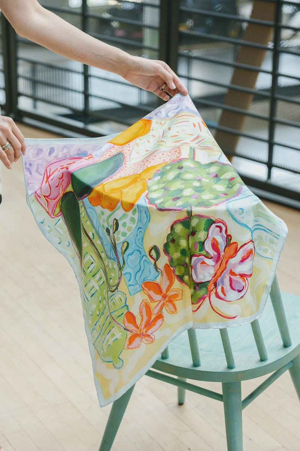 Mimi Miller Fairhope Silk Scarf