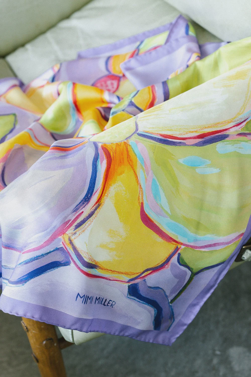 Mimi Miller Patra Silk Scarf