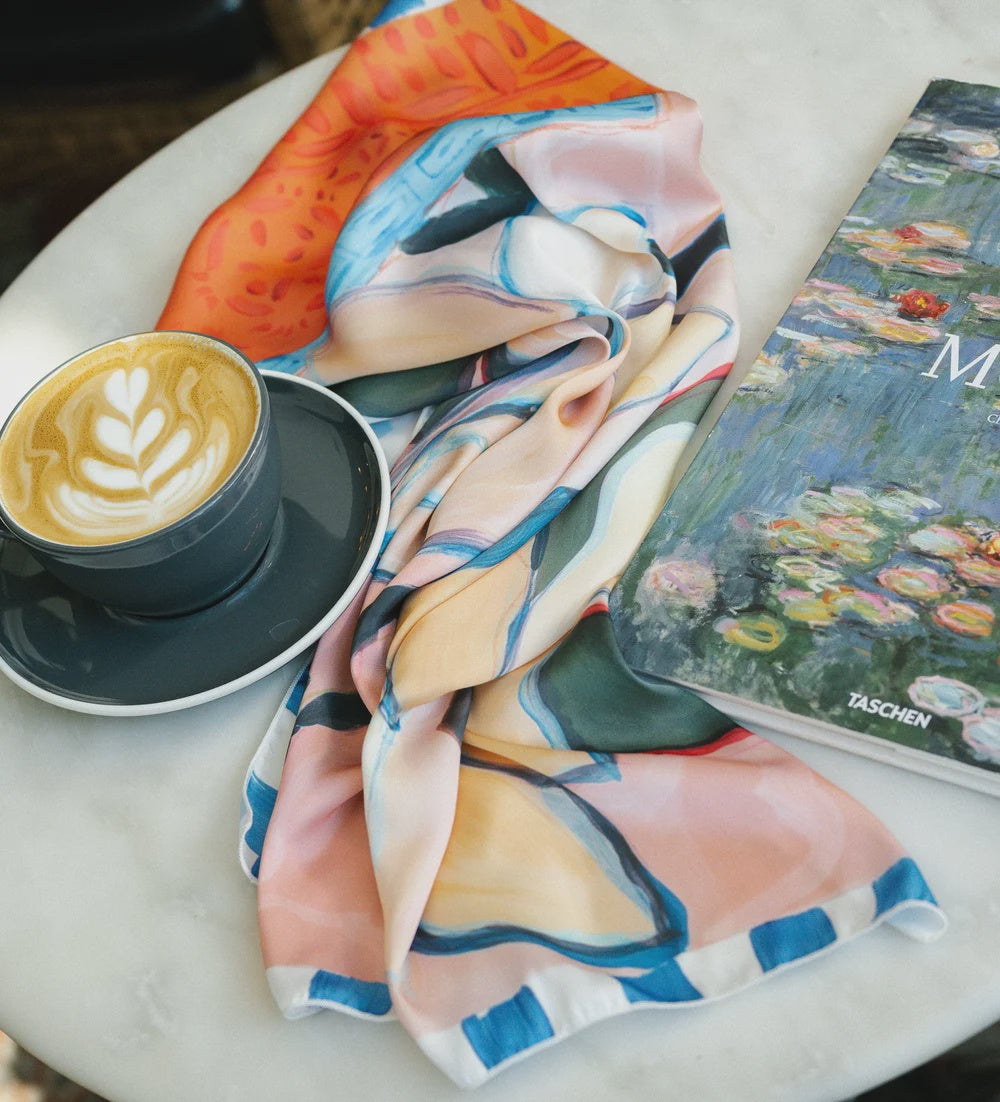 Mimi Miller Multi Magnolia Large Scarf