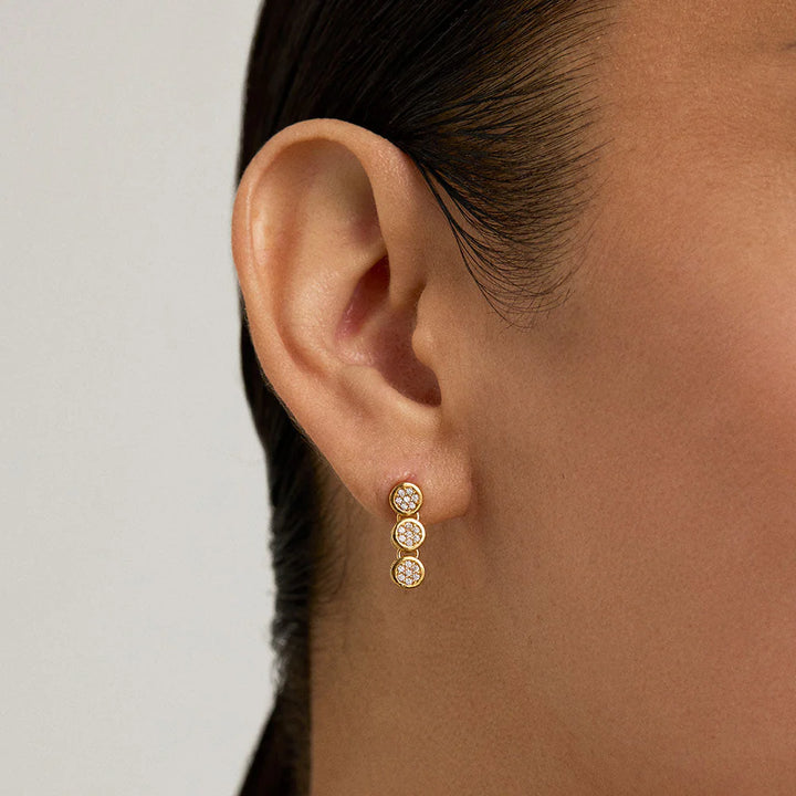 Dean Davidson Mirabeau Pavé Droplet Earrings