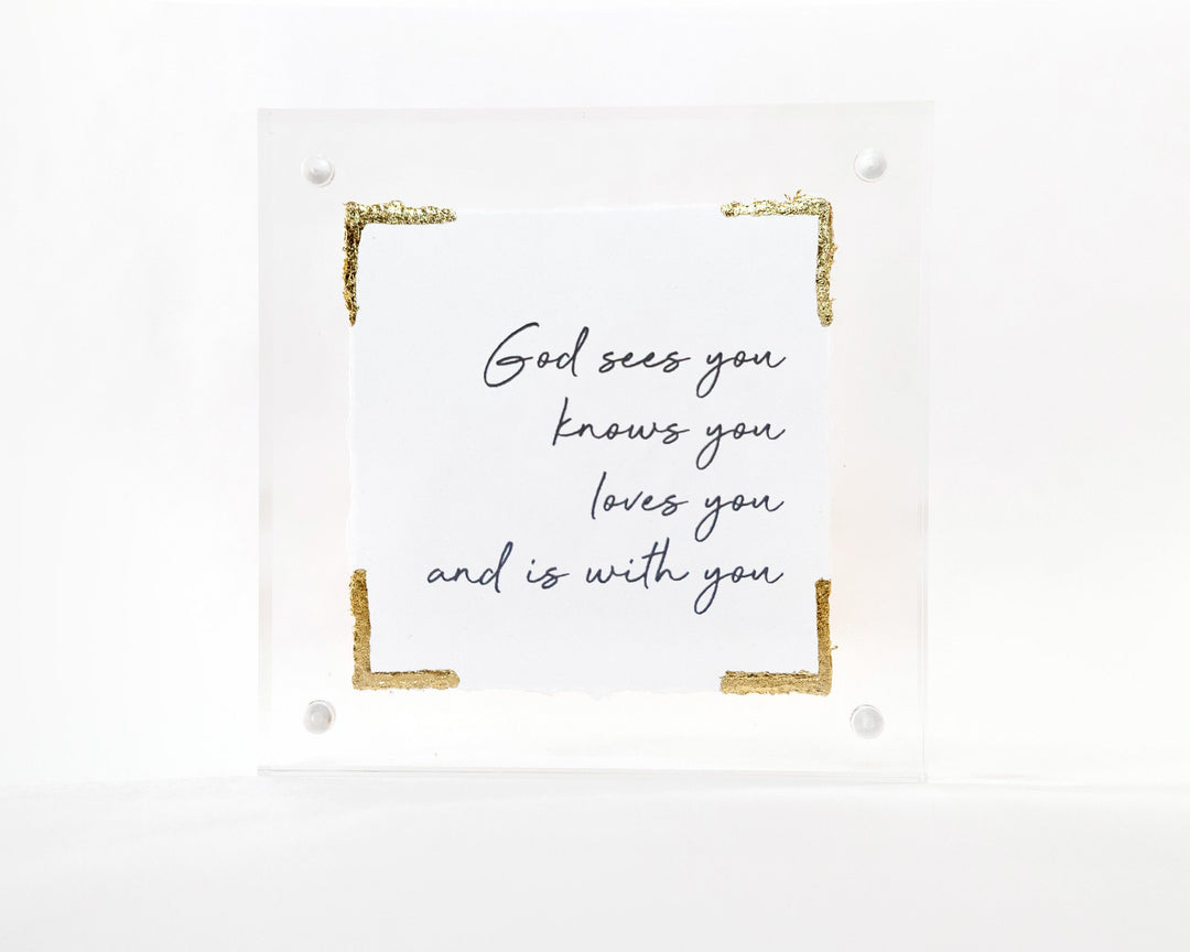 Eva Belle God Sees You Frame