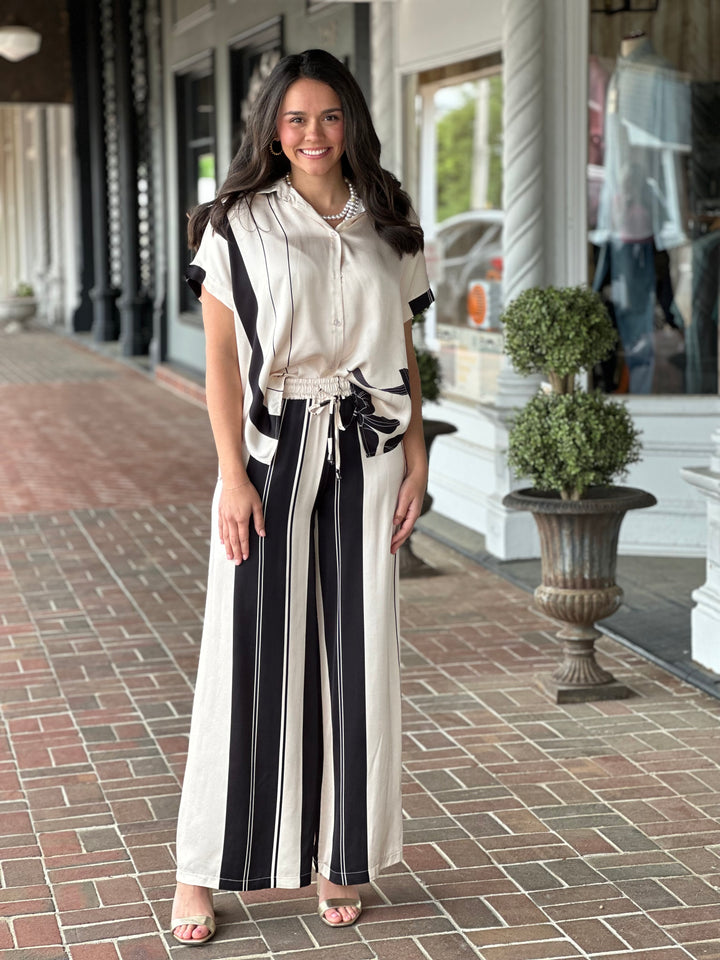 Roses Top in Cream