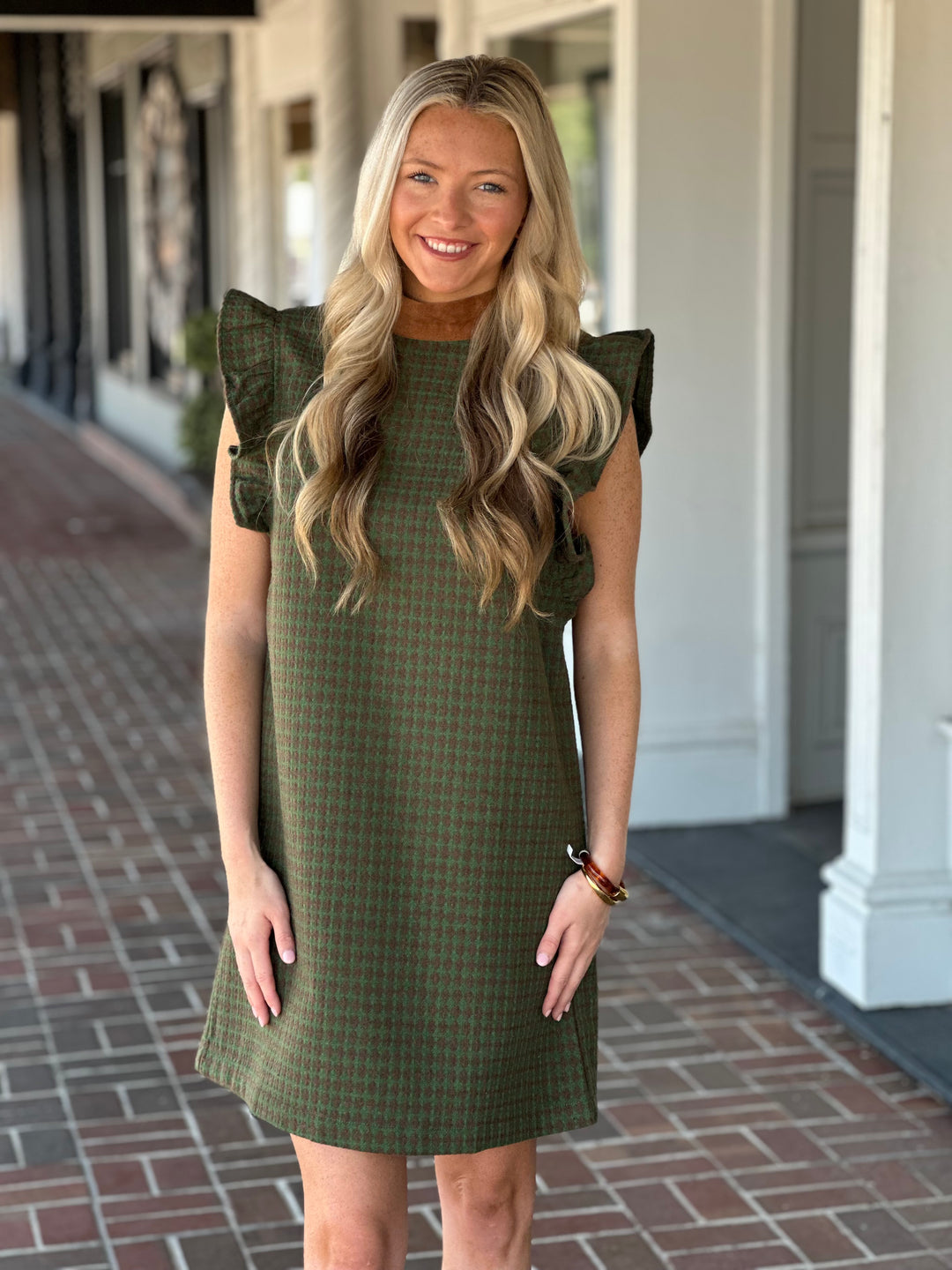 On Your Side Olive Mini Dress
