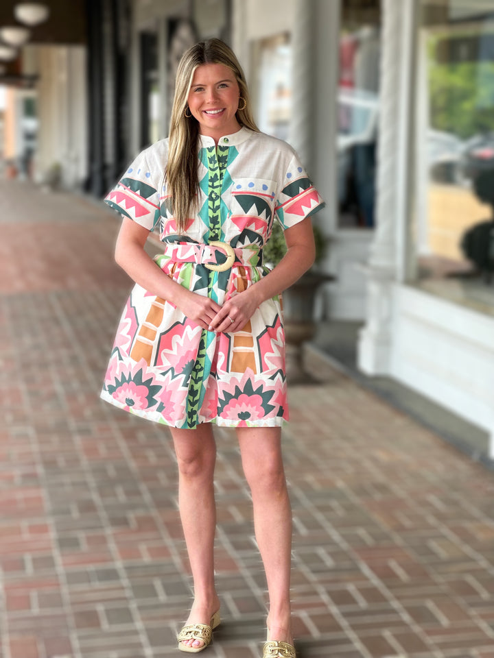 Crosby Hayden Dress in Johri