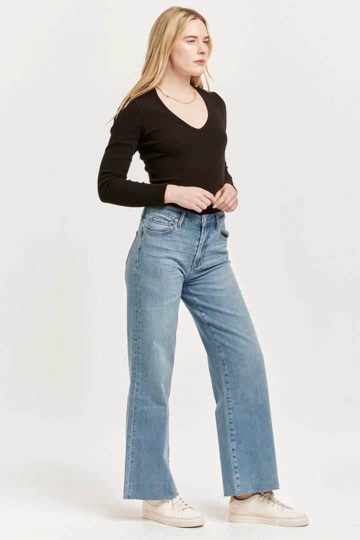 Dear John Fiona High Rise Jean in Artic Denim