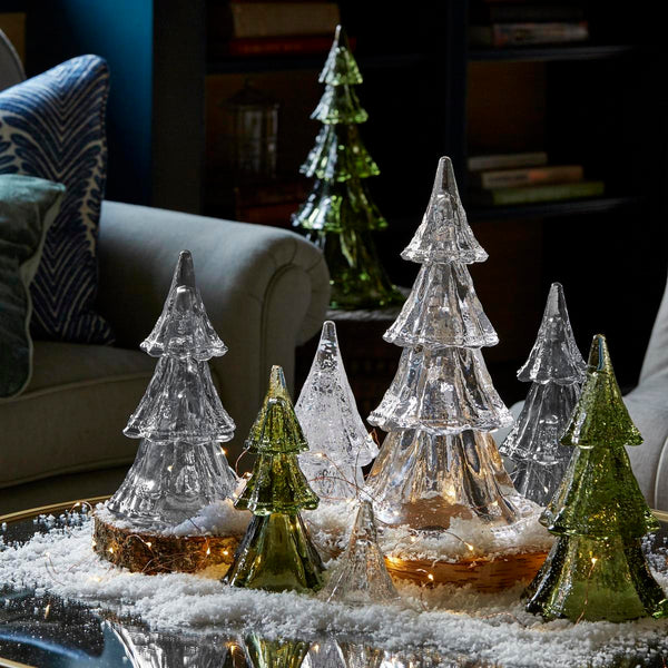 Juliska Berry & Thread 9.5" Tree Set/3pc Evergreen