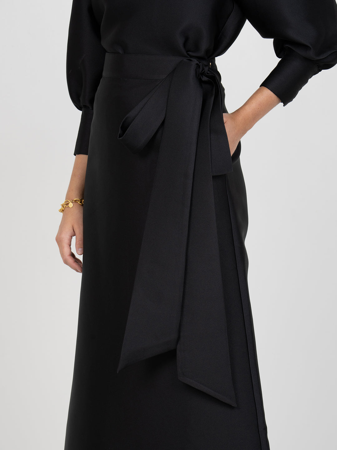 Emily Mccarthy Audrey Skirt in Midnight