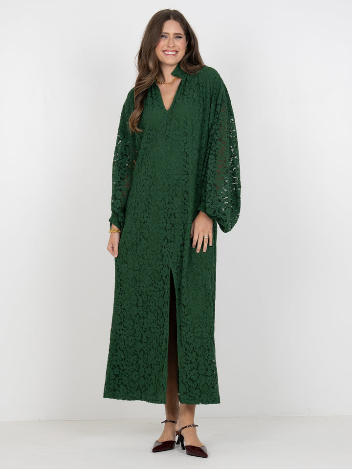 Emily Mccarthy Fiona Dress in Eden Green