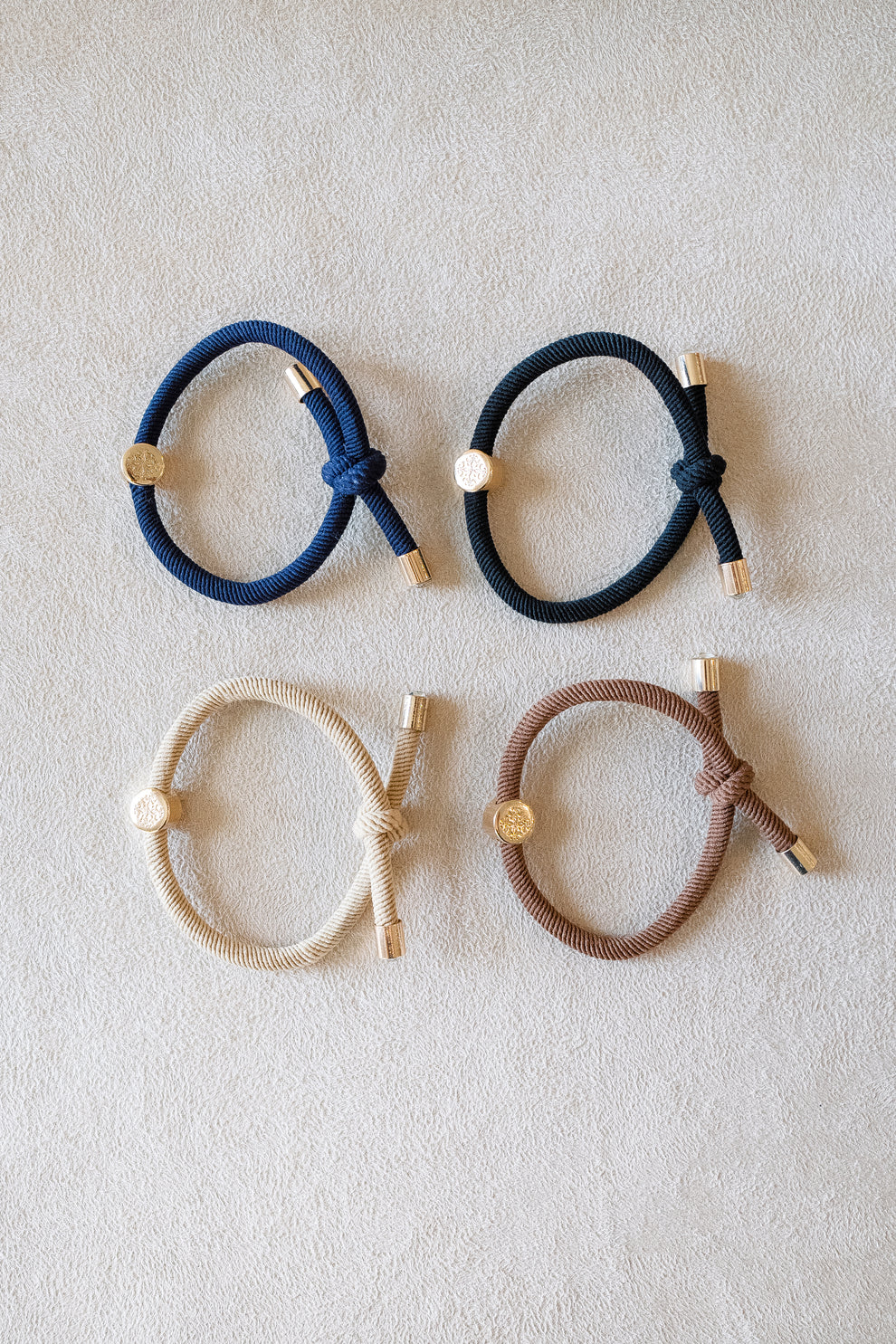 Original Smith & Co. Hair Tie Set in Dark Neutral