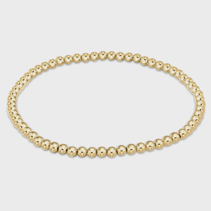 enewton 7.25" Extends Classic Gold 3mm Bracelet