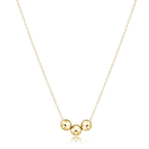 enewton 16" necklace gold - joy 6mm