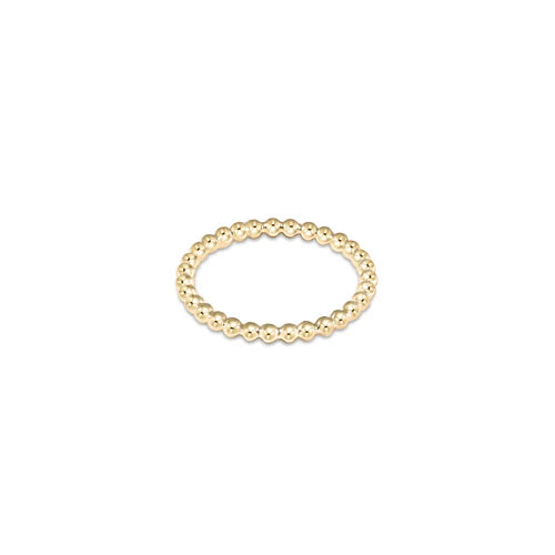 enewton Classic Gold 2mm Bead Ring