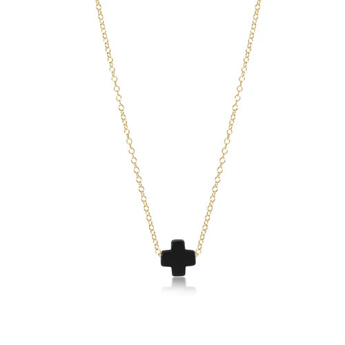 enewton 16" Necklace Gold - Signature Cross