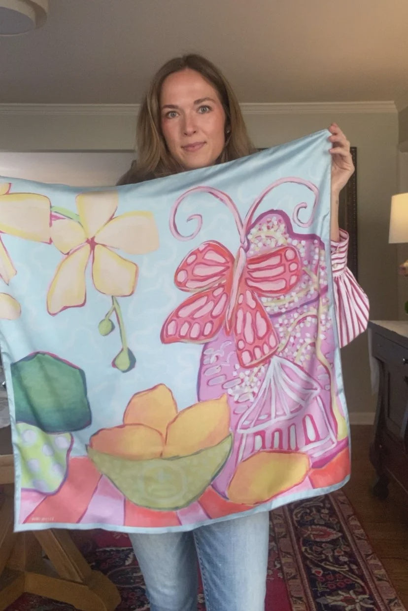 Mimi Miller Butterfly Scarf