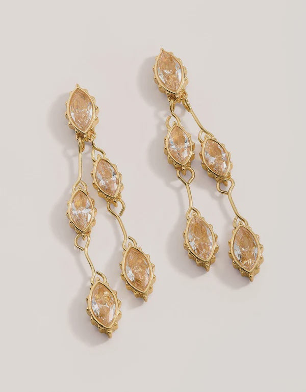 Rella Earrings Crystal