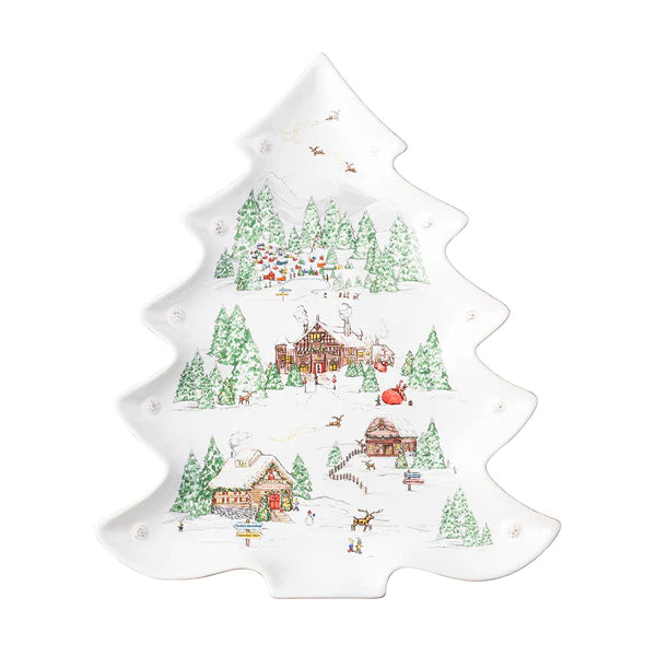 Juliska Berry & Thread North Pole 15" Tree Platter