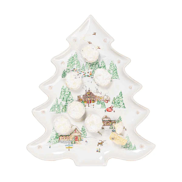 Juliska Berry & Thread North Pole 15" Tree Platter