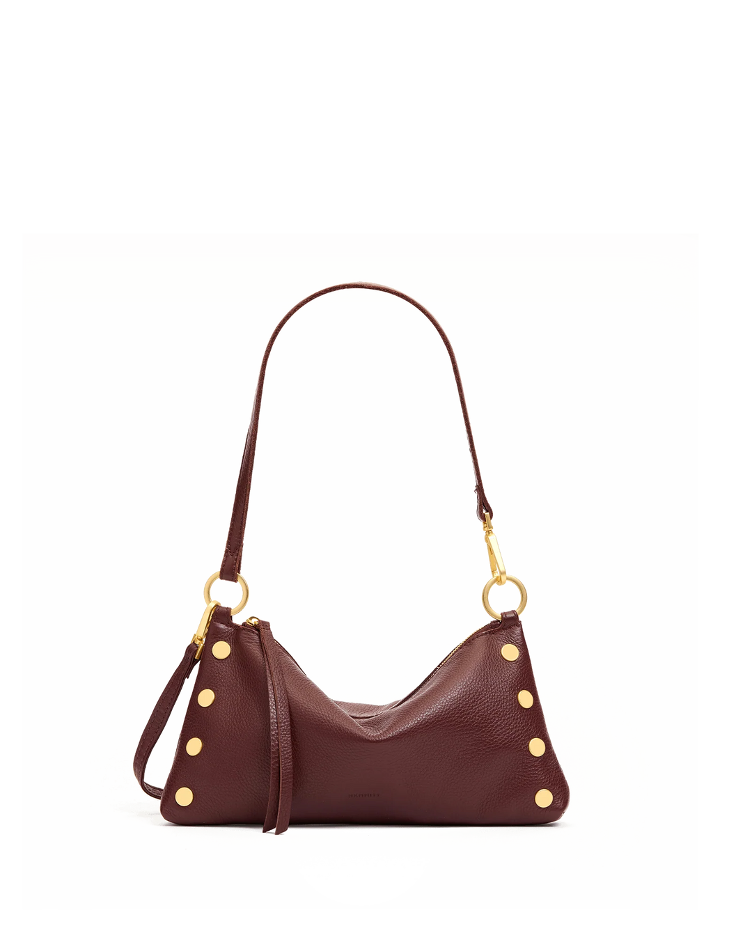 Hammitt Kyle Small in Cherrywood Pebble/Brushed Gold