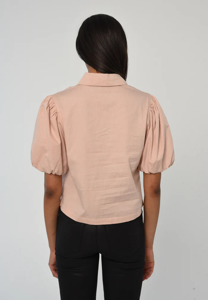 Love The Label Jamie Top in Peach Whip