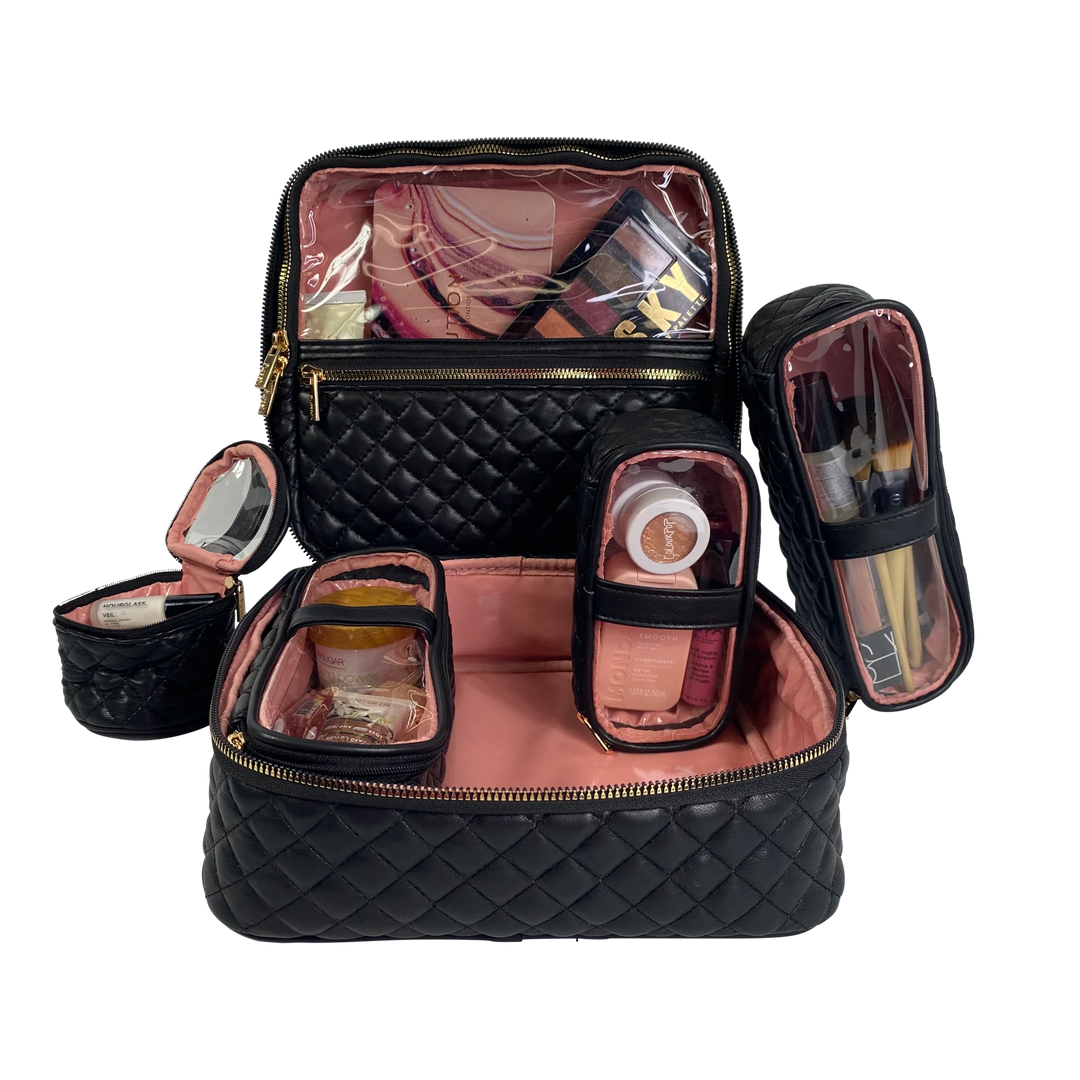 PurseN Mini Diva Makeup Case - Timeless Quilted