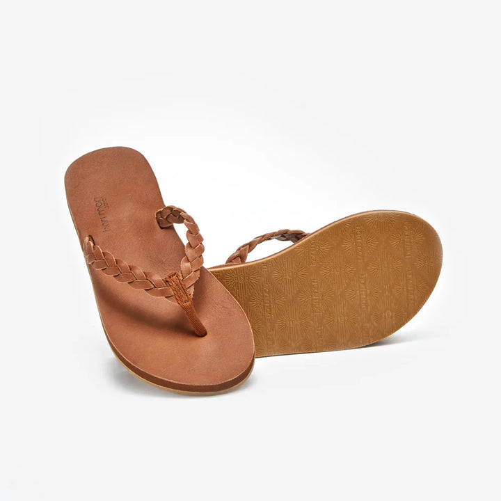 hari mari Meadows Braided Flip Flops in Cinnamon