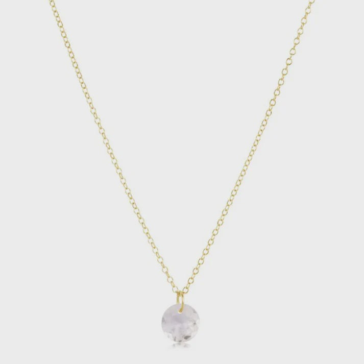 enewton 16" Necklace Gold - Reflection Small Charm - 04