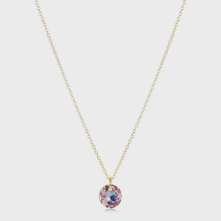 enewton 16" Necklace Gold - Reflection Small Charm - 06