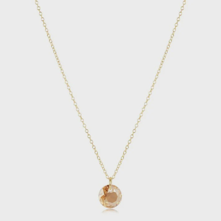 enewton 16" Necklace Gold - Reflection Small Charm - 11