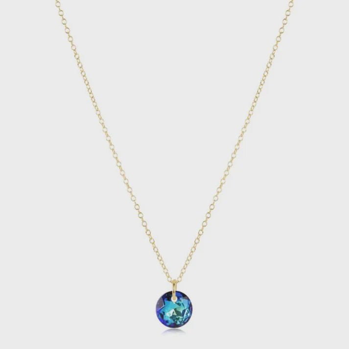 enewton 16" Necklace Gold - Reflection Small Charm - 12