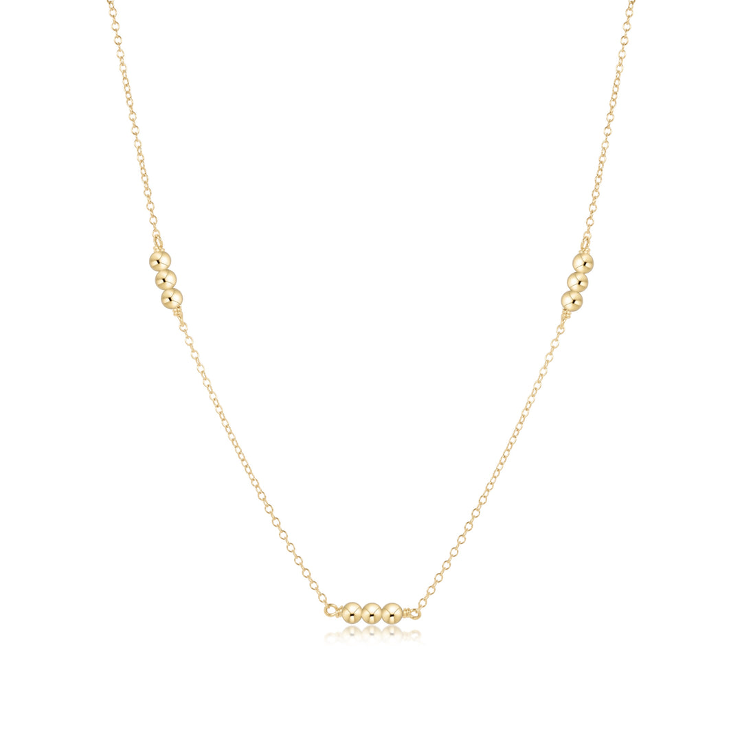 Enewton 17" Choker Joy Simplicity Chain Gold - Gold 3mm