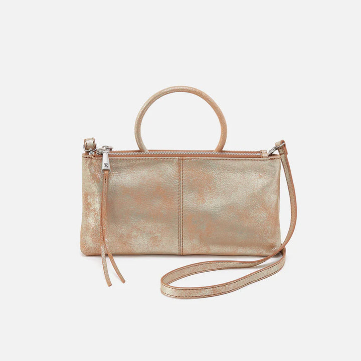 Hobo Sable Crossbody in Saddle Stardust