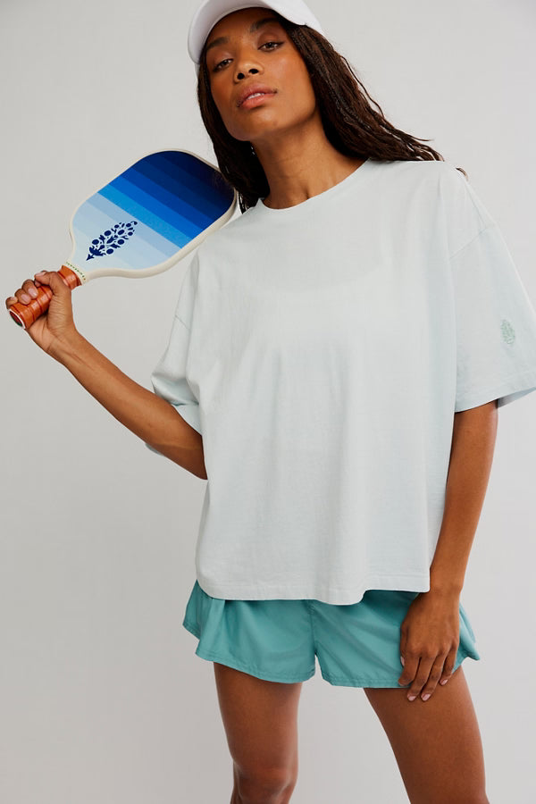 Free People Tackle Tee in Arctic Snow