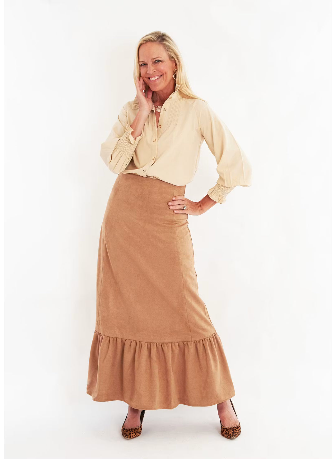 CK Bradley Hostess Skirt in Cinnamon