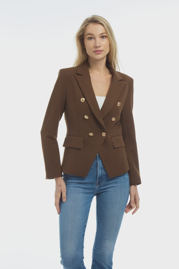 Patty Kim Bianca Jacket in Cognac