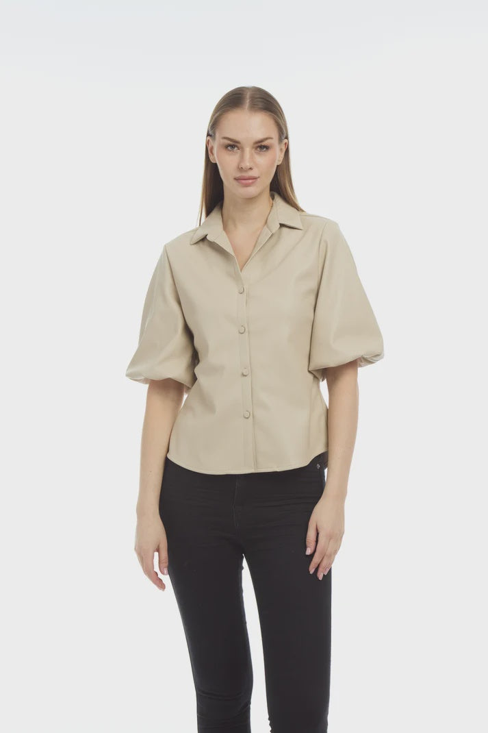 Patty Kim Morgan Top in Parchment