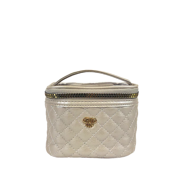 PurseN Getaway Jewelry Case - Pearl Quilted