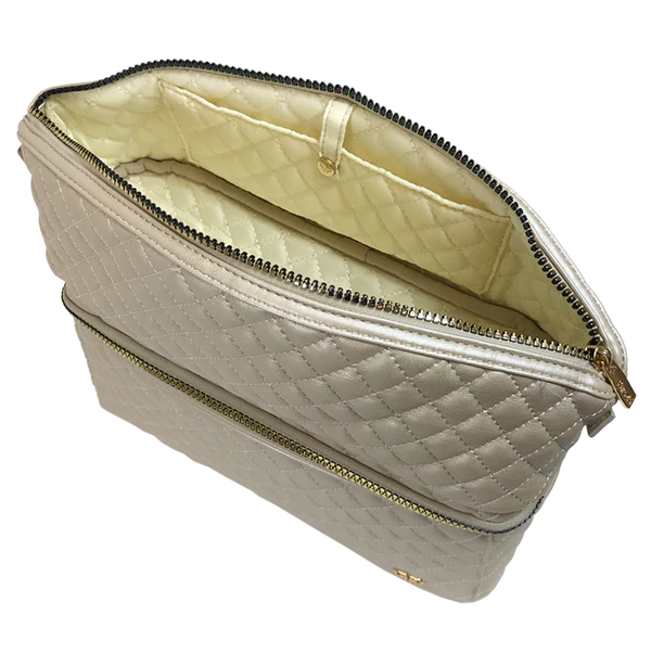 PurseN Stylist Travel Bag - Pearl Quilted