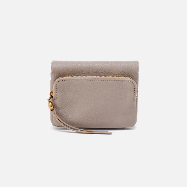 Hobo Fern Bifold Wallet in Taupe