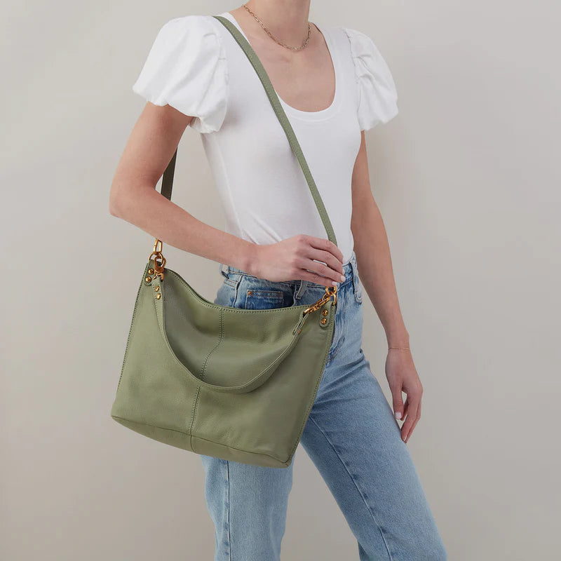 Hobo Pier Shoulder Bag in Watercress