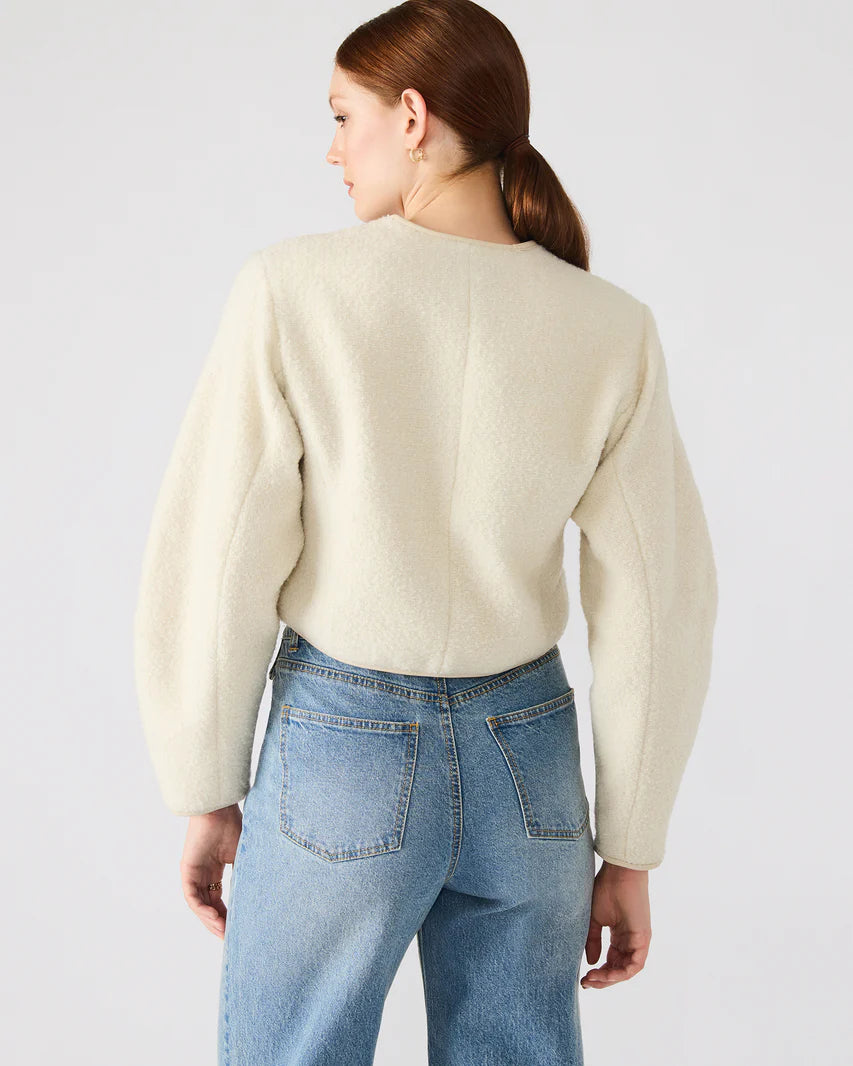 Steve Madden Emili Jacket in Cream