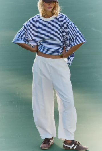 Free People Game Day Pant in White