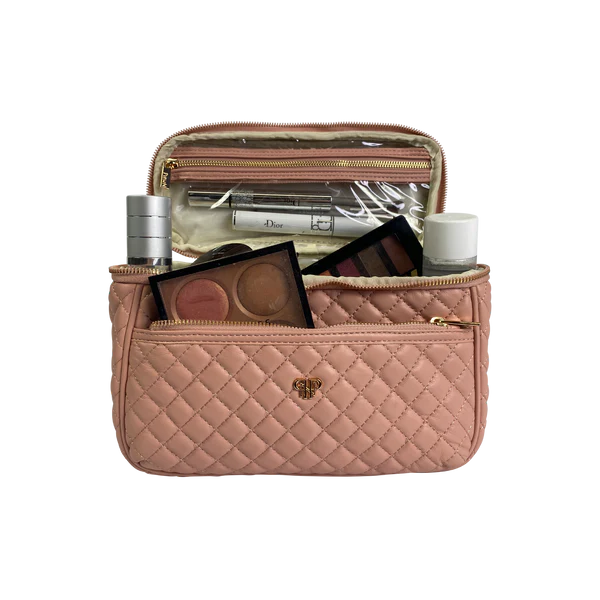 PurseN Classic Train Case - Petal Rose