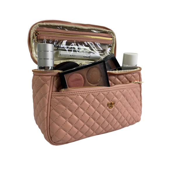 PurseN Classic Train Case - Petal Rose