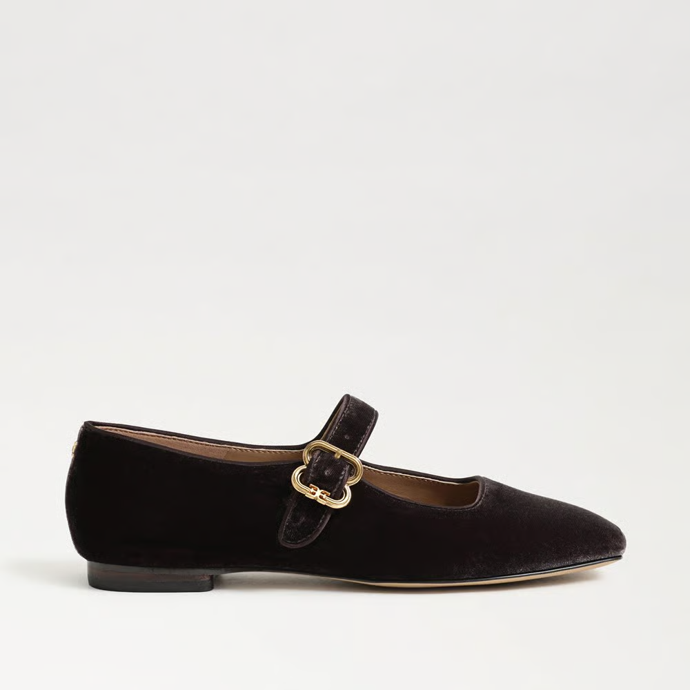 Sam Edelman  Michaela Mary Jane Flat in Mink Brown