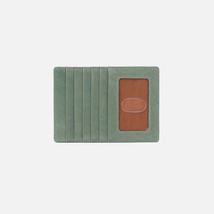 Hobo Euro Slide Card Case in Jade