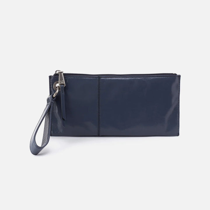 Hobo Vida Wristlet in Blue Stone