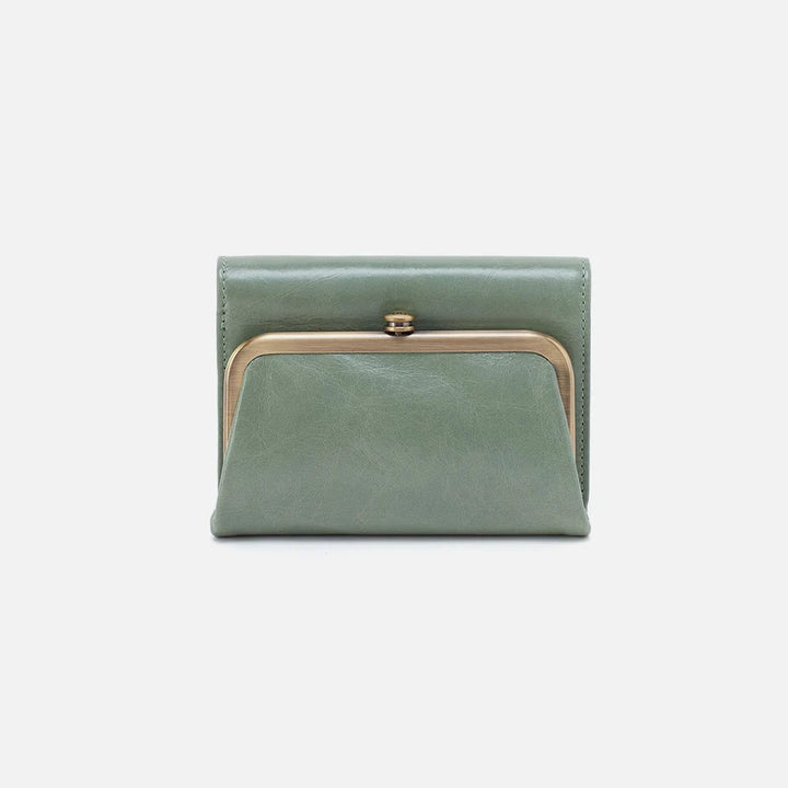 Hobo Robin Compact Wallet in Jade